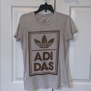 White adidas shirt